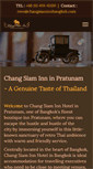 Mobile Screenshot of changsiaminnbangkok.com